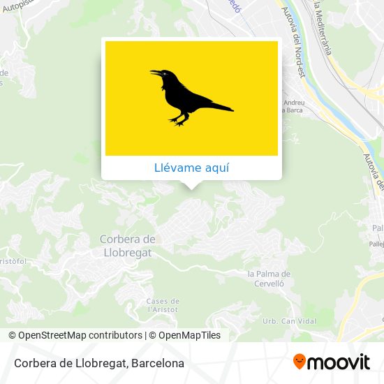 Mapa Corbera de Llobregat