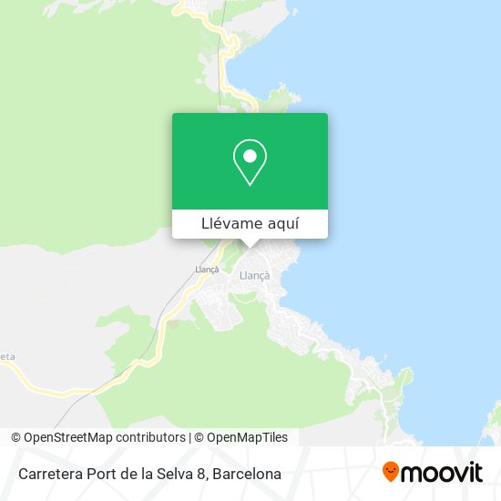 Mapa Carretera Port de la Selva 8