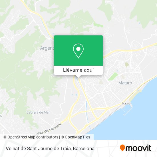 Mapa Veïnat de Sant Jaume de Traià