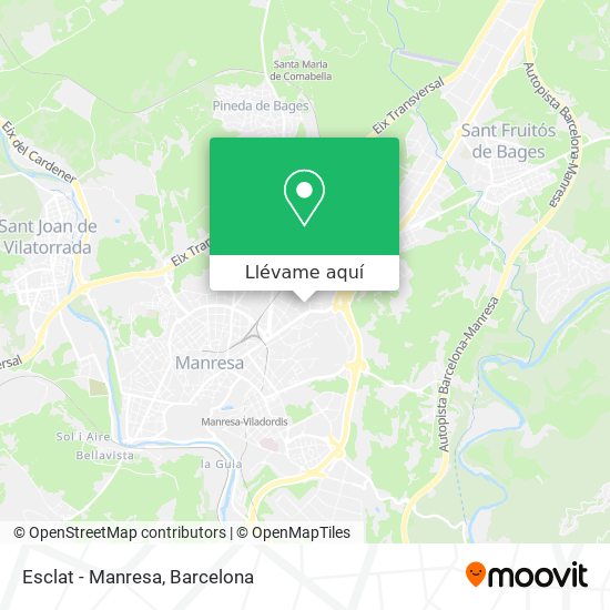 Mapa Esclat - Manresa