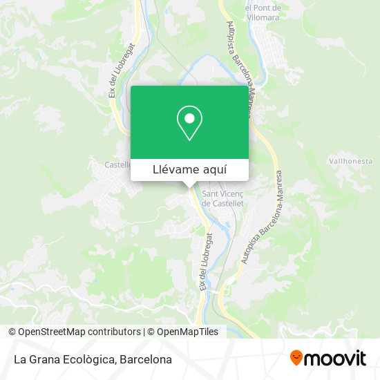 Mapa La Grana Ecològica