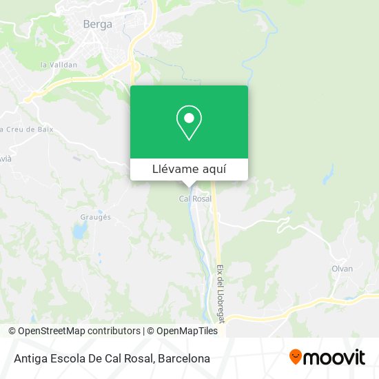 Mapa Antiga Escola De Cal Rosal