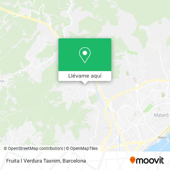 Mapa Fruita I Verdura Tasnim