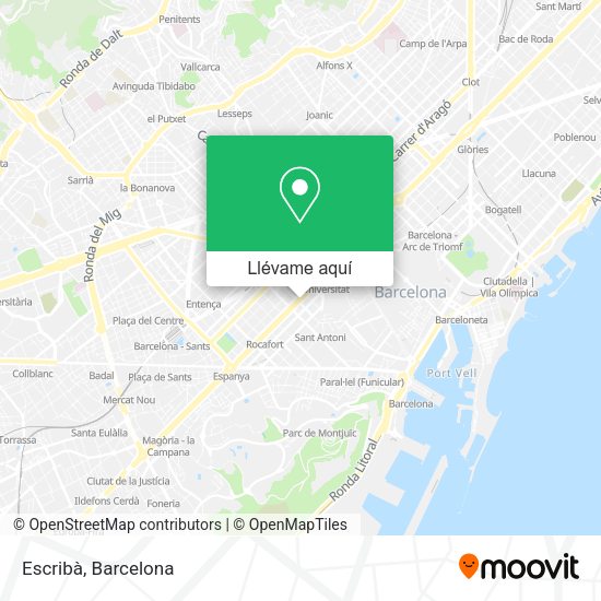 Mapa Escribà