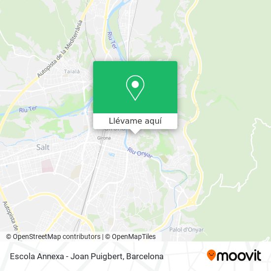 Mapa Escola Annexa - Joan Puigbert