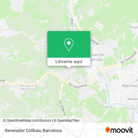 Mapa Berenador Collbaix