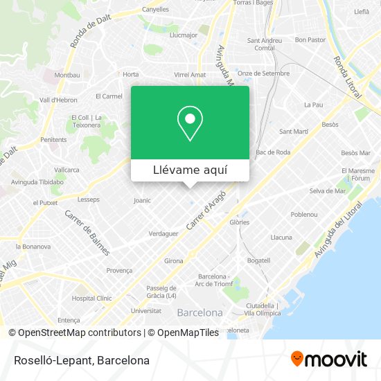 Mapa Roselló-Lepant