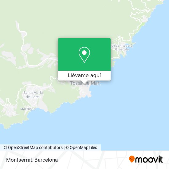 Mapa Montserrat