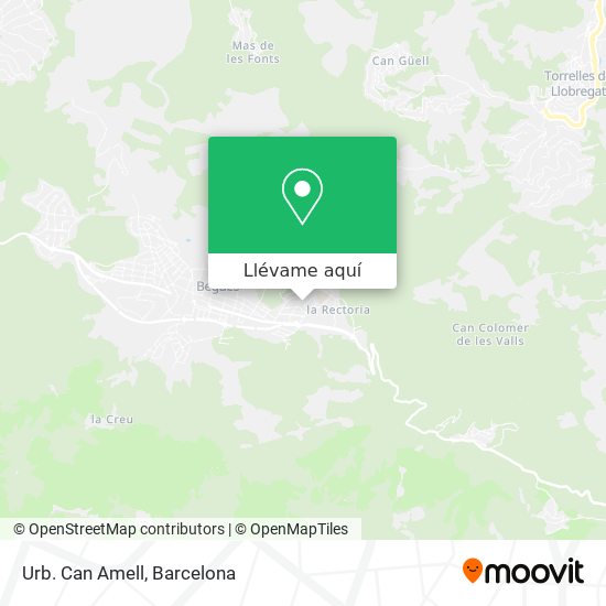Mapa Urb. Can Amell