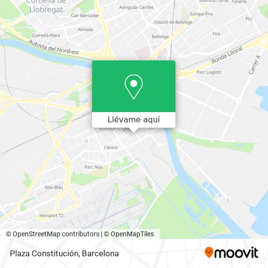 Mapa Plaza Constitución