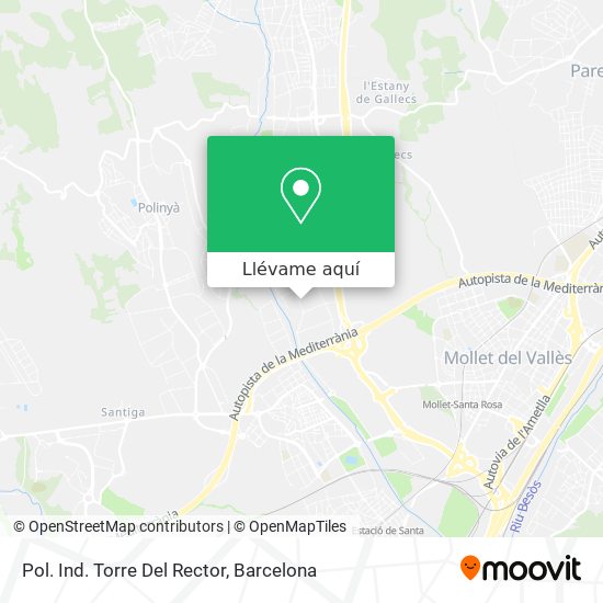 Mapa Pol. Ind. Torre Del Rector