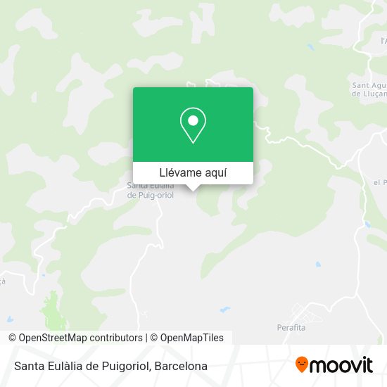 Mapa Santa Eulàlia de Puigoriol