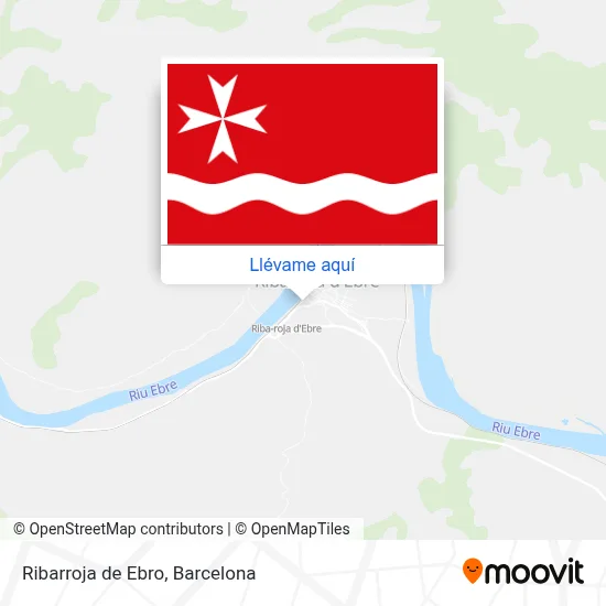 Mapa Ribarroja de Ebro