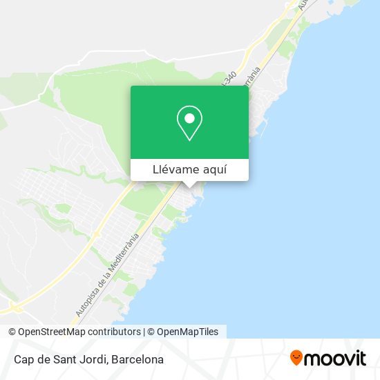 Mapa Cap de Sant Jordi
