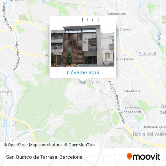 Mapa San Quirico de Tarrasa