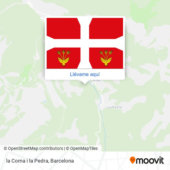 Mapa la Coma i la Pedra