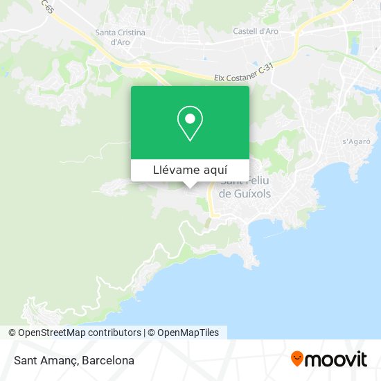 Mapa Sant Amanç