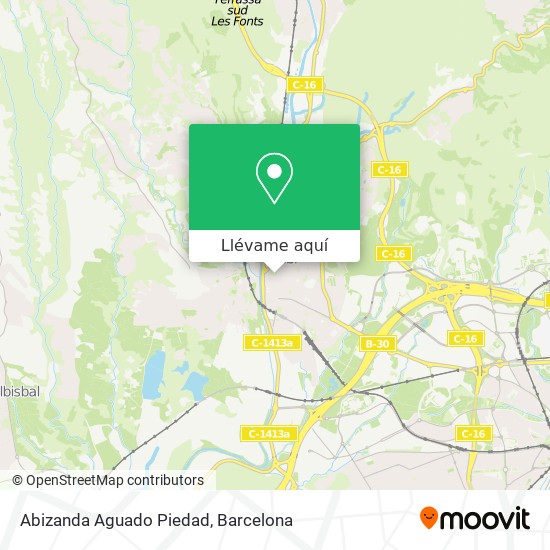 Mapa Abizanda Aguado Piedad