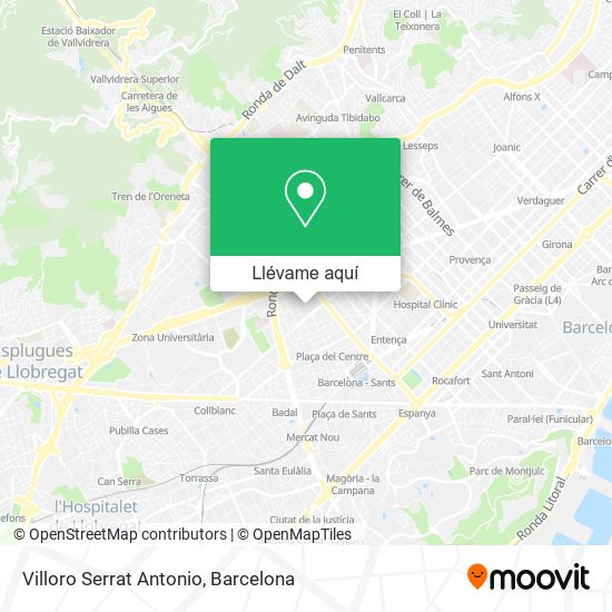 Mapa Villoro Serrat Antonio