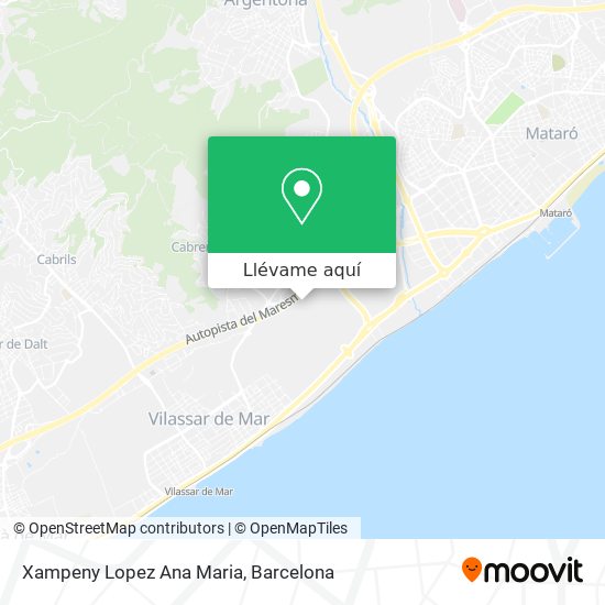 Mapa Xampeny Lopez Ana Maria