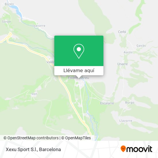 Mapa Xexu Sport S.l.
