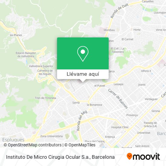 Mapa Instituto De Micro Cirugia Ocular S.a.