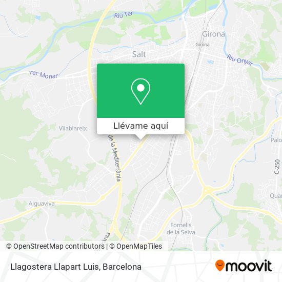 Mapa Llagostera Llapart Luis