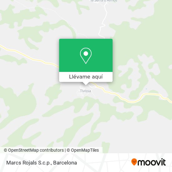 Mapa Marcs Rojals S.c.p.