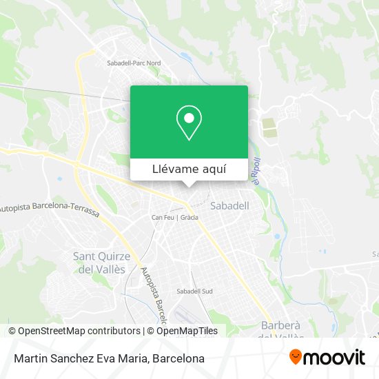 Mapa Martin Sanchez Eva Maria