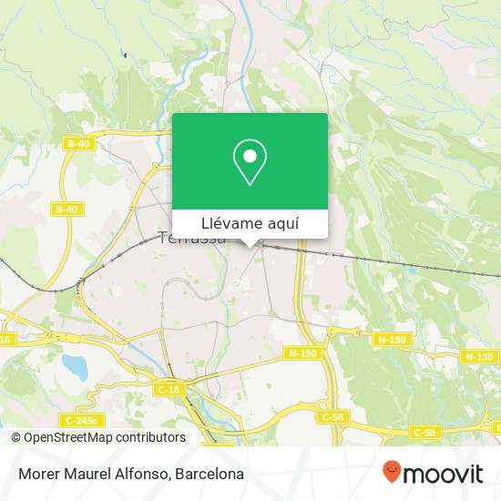 Mapa Morer Maurel Alfonso