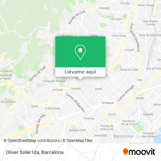 Mapa Oliver Soler Ida