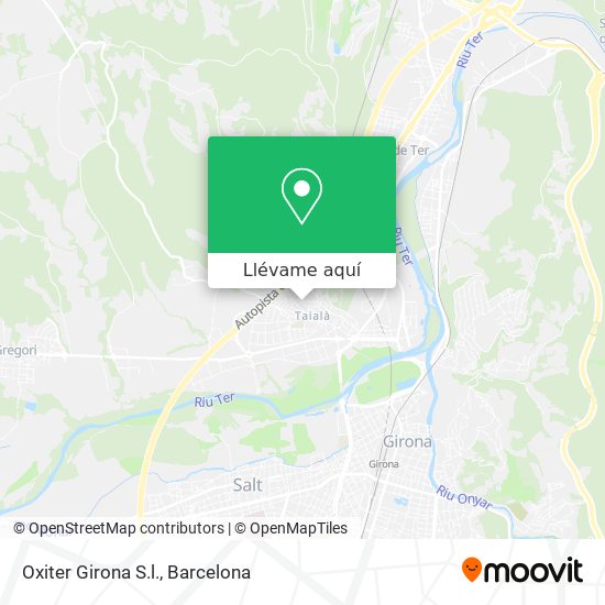 Mapa Oxiter Girona S.l.
