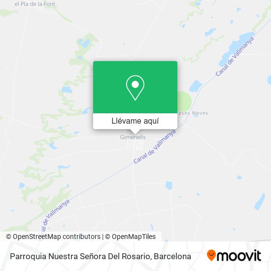 Mapa Parroquia Nuestra Señora Del Rosario