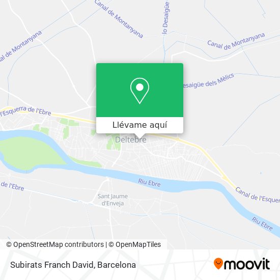 Mapa Subirats Franch David