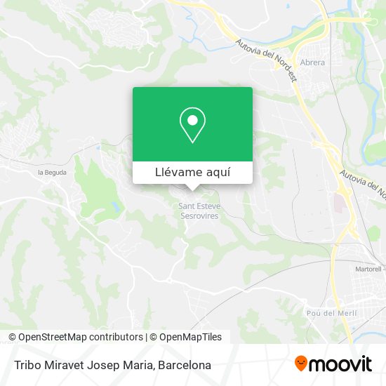 Mapa Tribo Miravet Josep Maria
