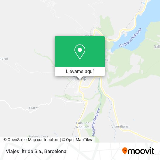 Mapa Viajes Iltrida S.a.