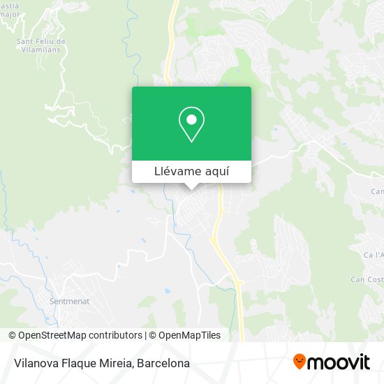 Mapa Vilanova Flaque Mireia