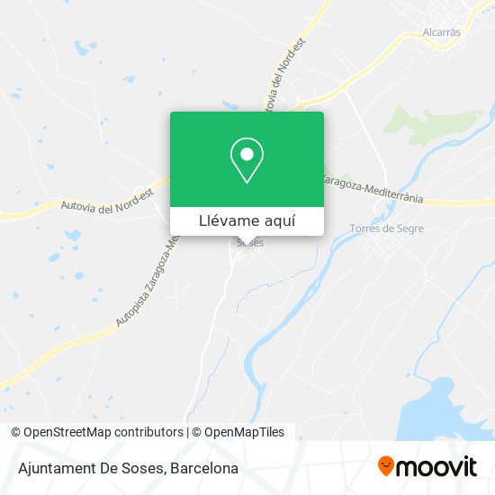 Mapa Ajuntament De Soses