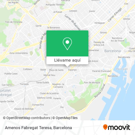 Mapa Amenos Fabregat Teresa