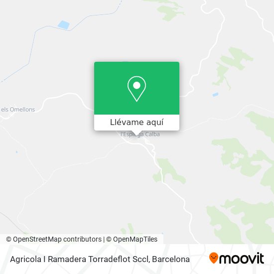 Mapa Agricola I Ramadera Torradeflot Sccl