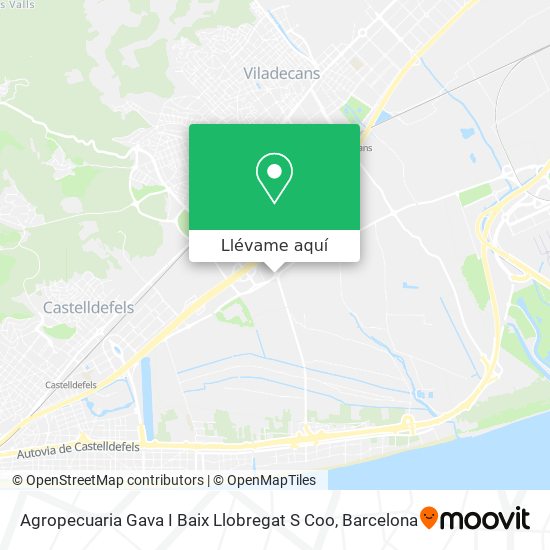 Mapa Agropecuaria Gava I Baix Llobregat S Coo