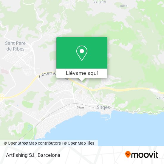 Mapa Artfishing S.l.