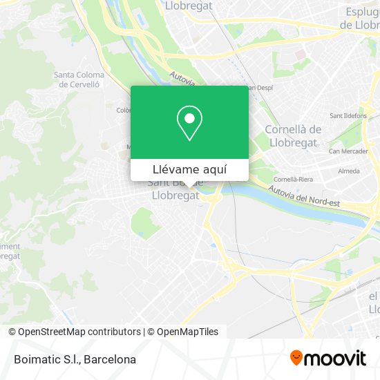 Mapa Boimatic S.l.