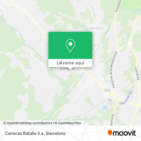 Mapa Carnicas Batalle S.a.