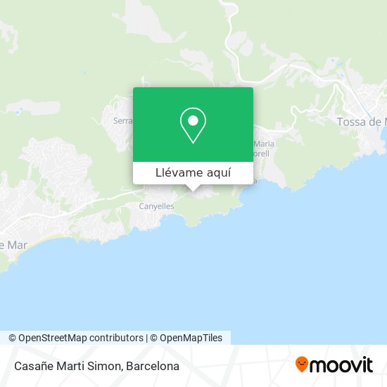 Mapa Casañe Marti Simon