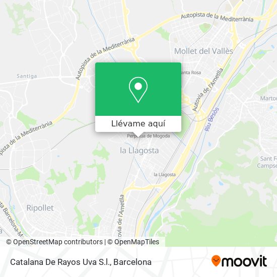 Mapa Catalana De Rayos Uva S.l.