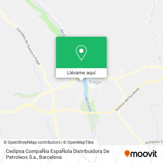 Mapa Cedipsa CompaÑia EspaÑola Distribuidora De Petroleos S.a.
