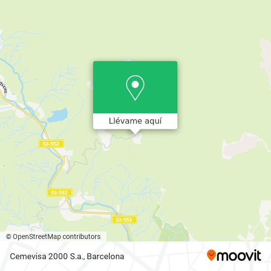Mapa Cemevisa 2000 S.a.