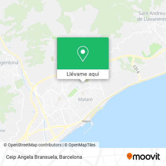 Mapa Ceip Angela Bransuela