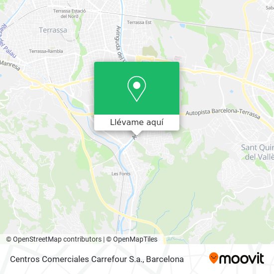 Mapa Centros Comerciales Carrefour S.a.